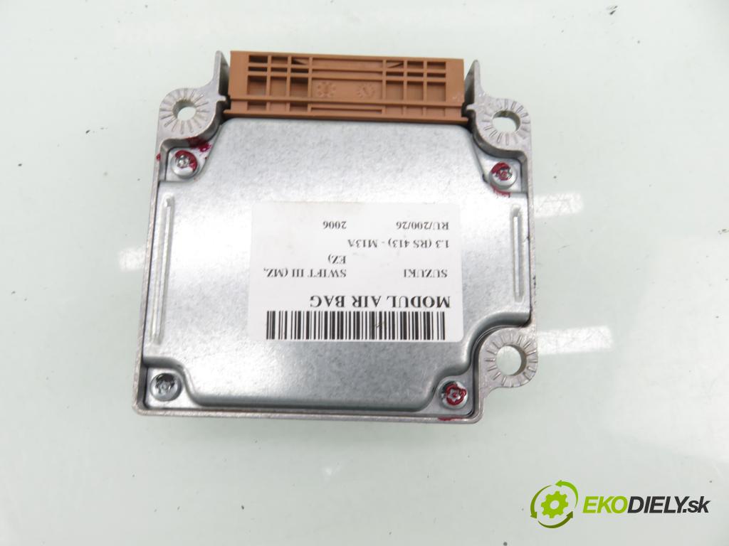 SUZUKI SWIFT III (MZ, EZ) HB 2006 68,00 1.3 4x4 (RS 413) - M13A 1328,00 MODUL air BAG 3891062J11 ; 5WK43539C