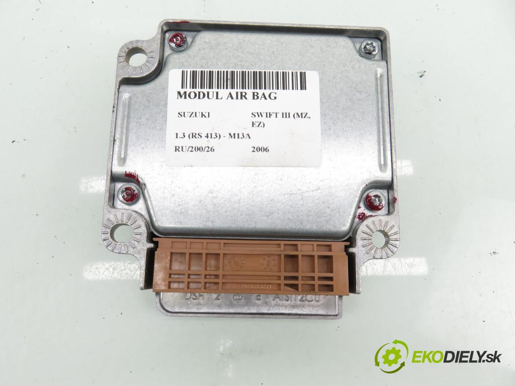 SUZUKI SWIFT III (MZ, EZ) HB 2006 68,00 1.3 4x4 (RS 413) - M13A 1328,00 MODUL air BAG 3891062J11 ; 5WK43539C