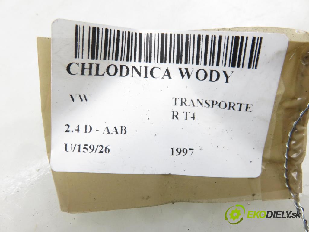 VW TRANSPORTER IV Autobus (70XB, 70XC, 7DB, 7DW, 7DK) BUS 1997 57,00 2.4 D 78 2370,00 chladič vody 