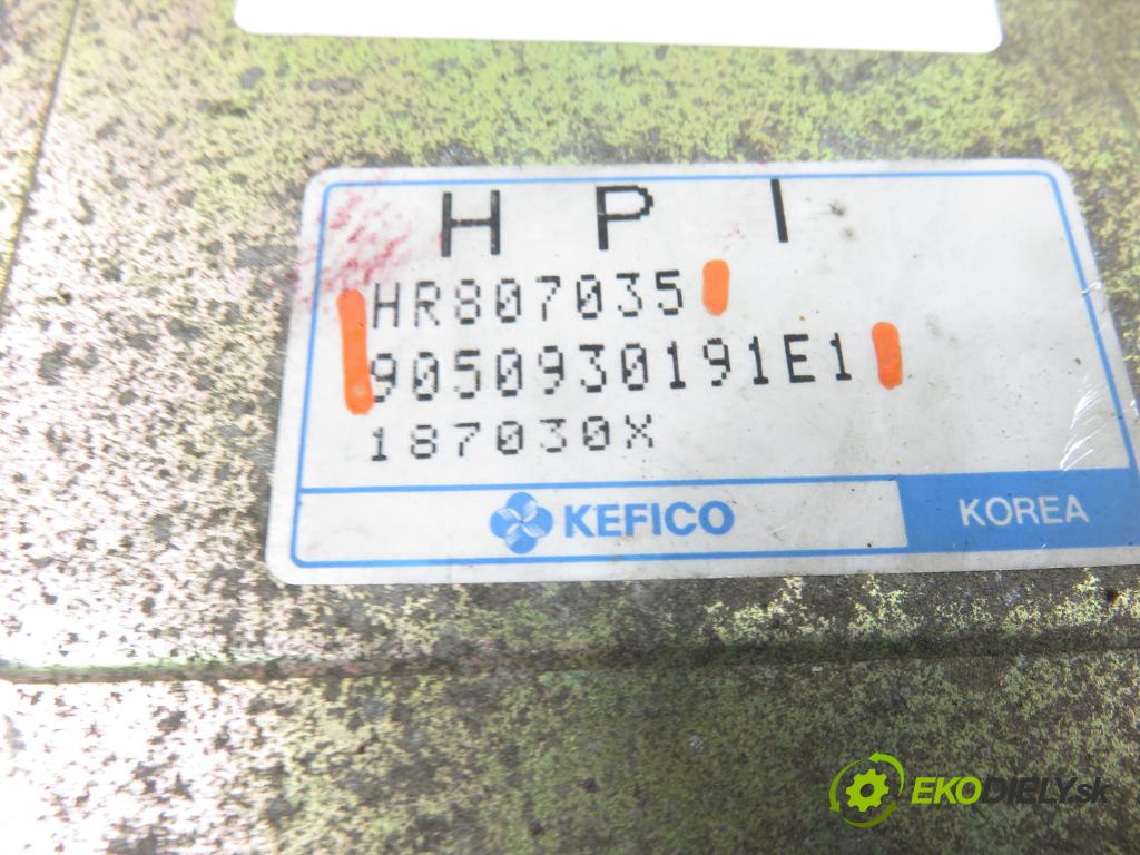 HYUNDAI GALLOPER II (JK-01) TERENOWY 1999 104,00 3.0 V6 - G6AT 2972,00 řídící jednotka motora 9050930191E1 ; HR807035
