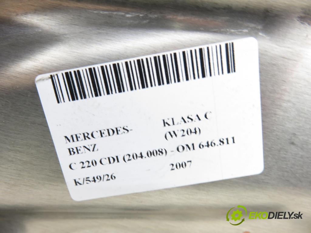 MERCEDES-BENZ KLASA C (W204) SEDAN 2007 125,00 C 220 CDI (204.008) - OM 646.811 2148,00 Mechanizmus okien A2048200242