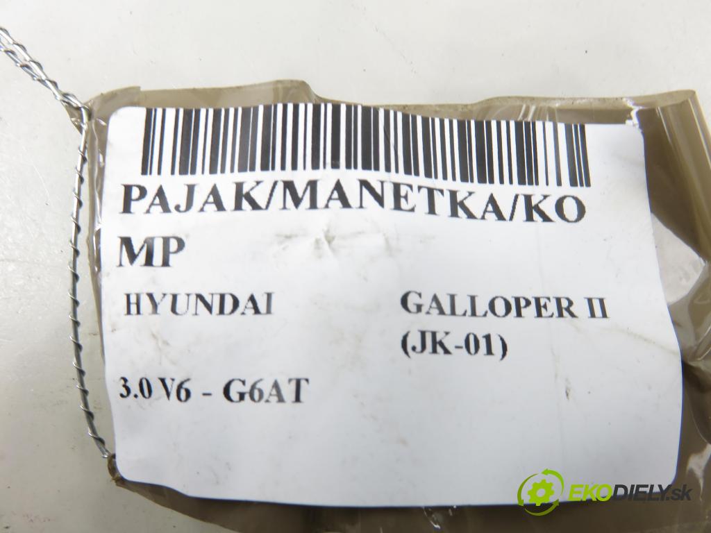 HYUNDAI GALLOPER II (JK-01) TERENOWY 1999 104,00 3.0 V6 - G6AT 2972,00 páčka/prepínač