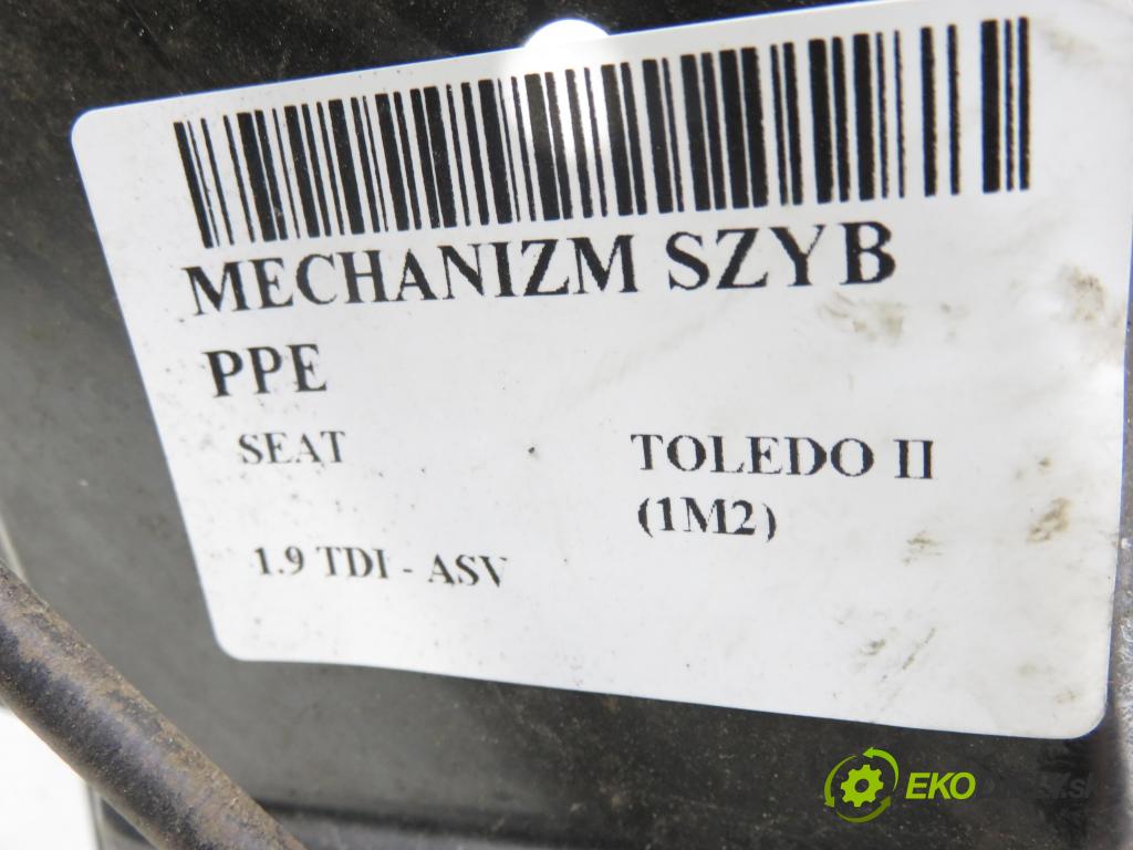 SEAT TOLEDO II (1M2) SEDAN 1999 81,00 1.9 TDI - ASV 1896,00 Mechanizmus okien 1M0837756