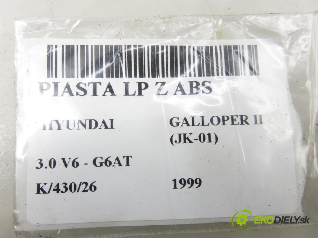 HYUNDAI GALLOPER II (JK-01) TERENOWY 1999 104,00 3.0 V6 - G6AT 2972,00 náboj LP ABS