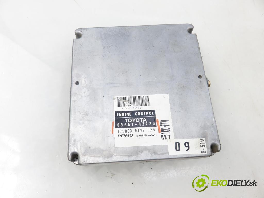 TOYOTA RAV 4 II (_A2_) SUV 2002 85,00 2.0 D-4D 4WD 116 - 1CD-FTV 1995,00 Riadiaca jednotka Motor 8966142780 ; 1758005192