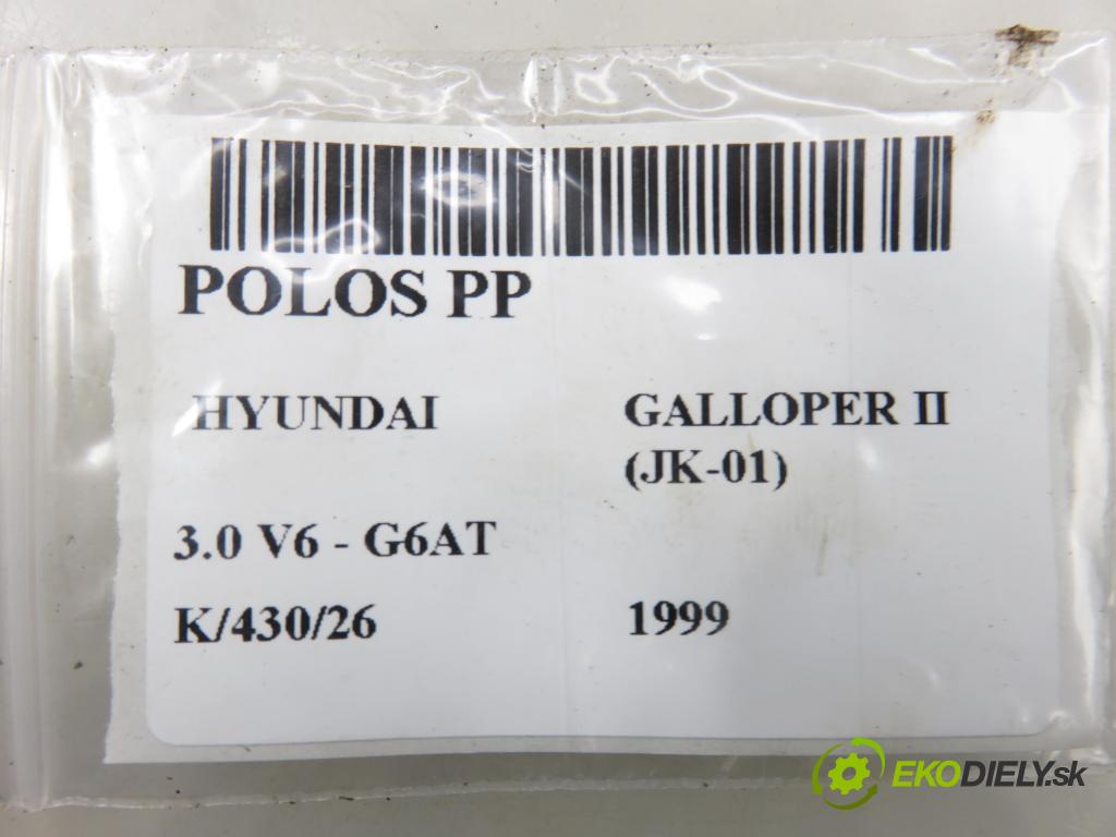 HYUNDAI GALLOPER II (JK-01) TERENOWY 1999 104,00 3.0 V6 - G6AT 2972,00 poloos PP