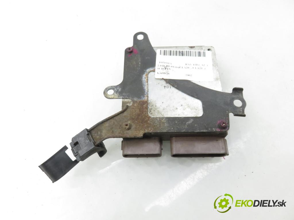 TOYOTA RAV 4 II (_A2_) SUV 2002 85,00 2.0 D-4D 4WD 116 - 1CD-FTV 1995,00 Riadiaca jednotka vstreku 8987120030 ; 1310001041
