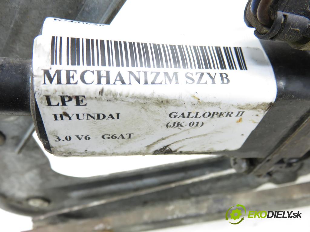 HYUNDAI GALLOPER II (JK-01) TERENOWY 1999 104,00 3.0 V6 - G6AT 2972,00 Mechanizmus okien