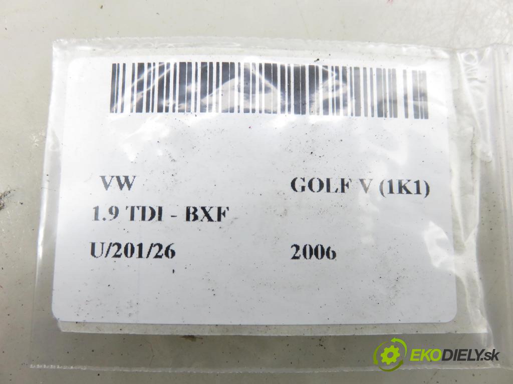 VW GOLF V (1K1) HB 2006 66,00 1.9 TDI - BXF 1896,00 váha vzduchu vzduchu F00C2G2055