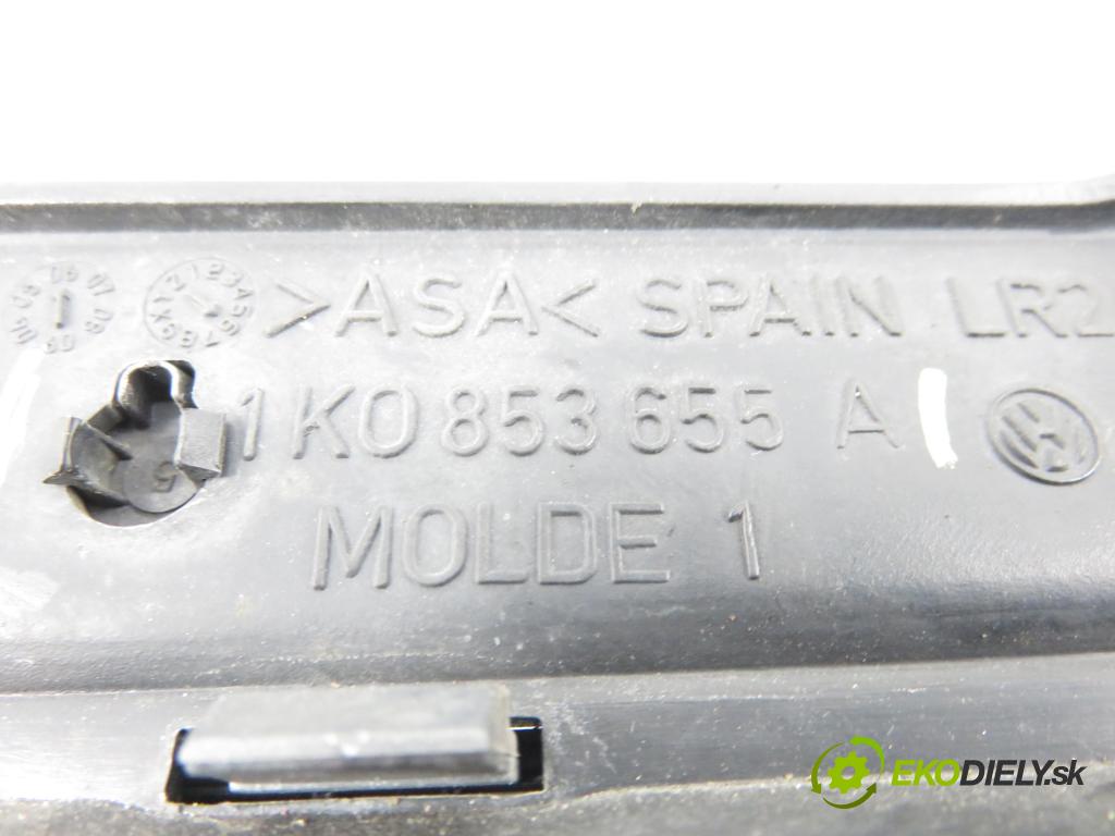 VW GOLF V (1K1) HB 2006 66,00 1.9 TDI - BXF 1896,00 mřížka / maska 1K0853655A