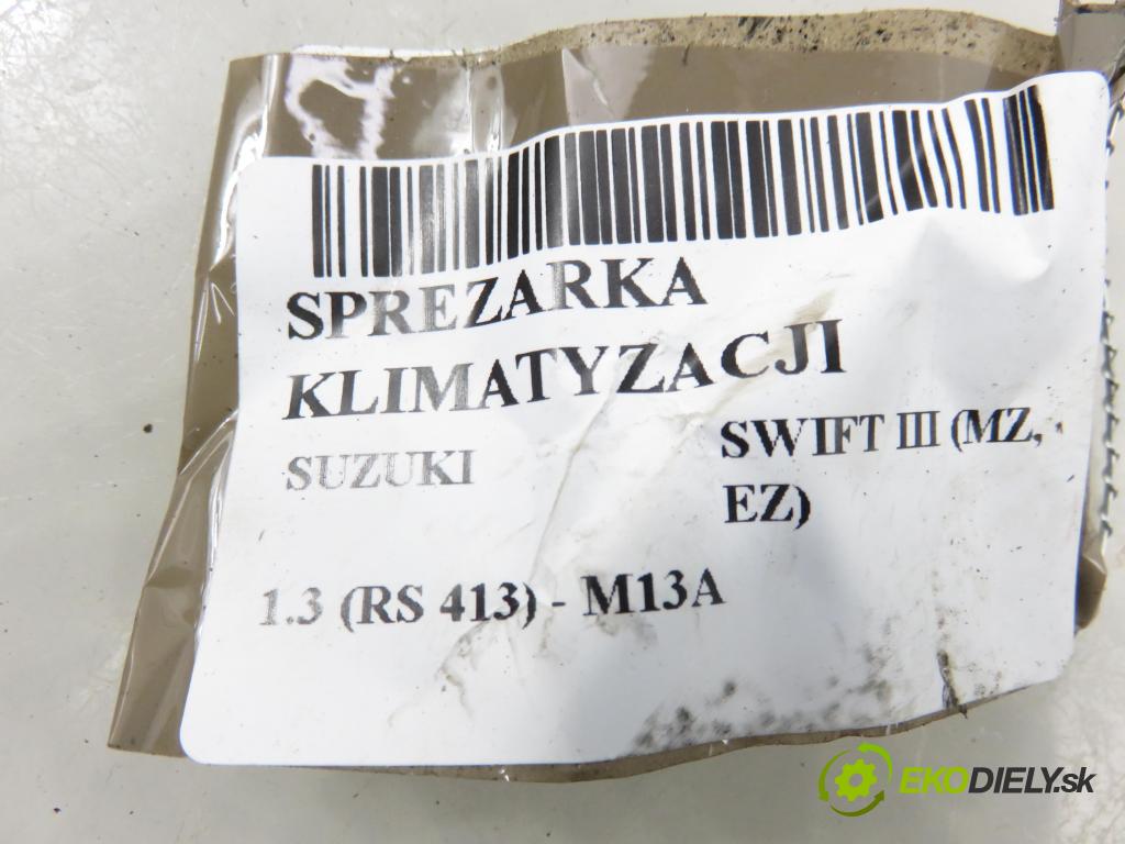 SUZUKI SWIFT III (MZ, EZ) HB 2006 68,00 1.3 4x4 (RS 413) - M13A 1328,00 KOMPRESOR: klimatizace 9520163JA0 (Kompresor klimatizace)