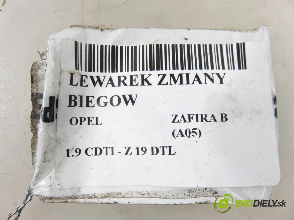 OPEL ZAFIRA B (A05) MINIVAN 2007 74,00 1.9 CDTI 8V 101 - Z 19 DTL 1910,00 ZVEDÁK: 55351959