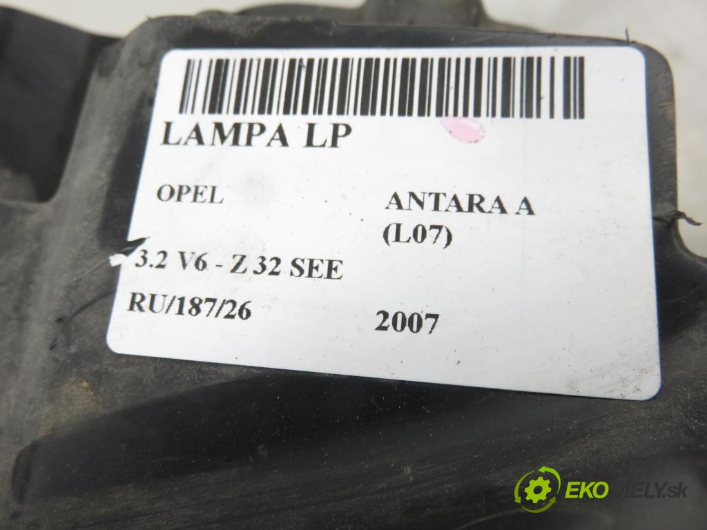 OPEL ANTARA A (L07) SUV 2007 167,00 3.2 V6 - Z 32 SEE 3195,00 světlo LP