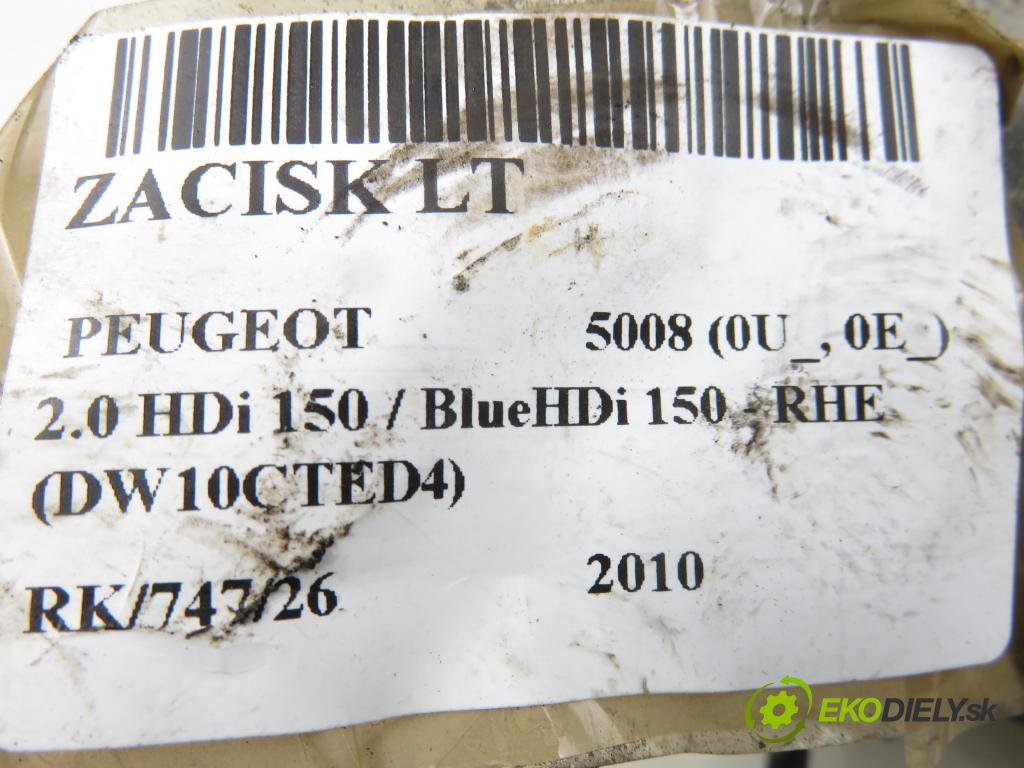 PEUGEOT 5008 (0U_, 0E_) MINIVAN 2010 110,00 2.0 HDi 150 / BlueHDi 150 - RHE (DW10CTED4) 1997,00 Brzdič strmeň LT