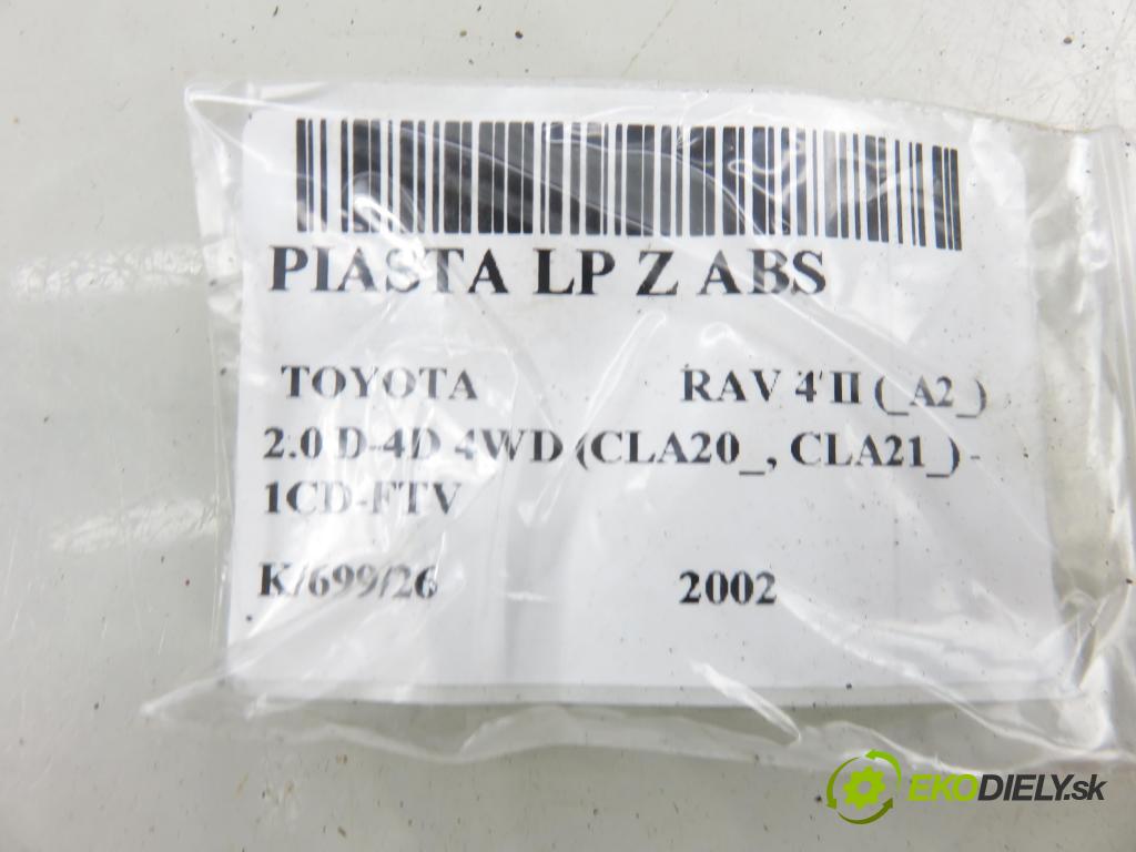 TOYOTA RAV 4 II (_A2_) SUV 2002 85,00 2.0 D-4D 4WD 116 - 1CD-FTV 1995,00 náboj LP ABS 