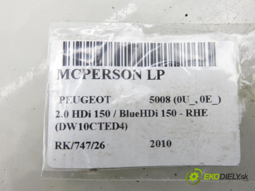 PEUGEOT 5008 (0U_, 0E_) MINIVAN 2010 110,00 2.0 HDi 150 / BlueHDi 150 - RHE (DW10CTED4) 1997,00 MCPERSON LP