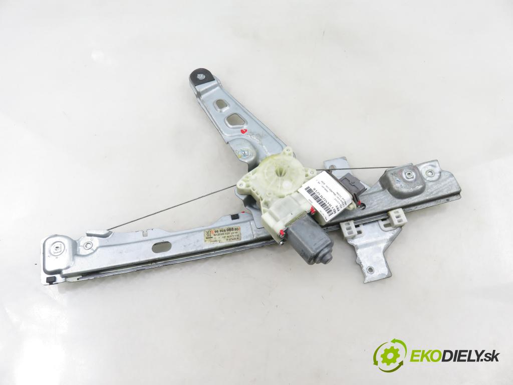 PEUGEOT 5008 (0U_, 0E_) MINIVAN 2010 110,00 2.0 HDi 150 / BlueHDi 150 - RHE (DW10CTED4) 1997,00 mechanismus oken PPE 912250104 ; 9682808880