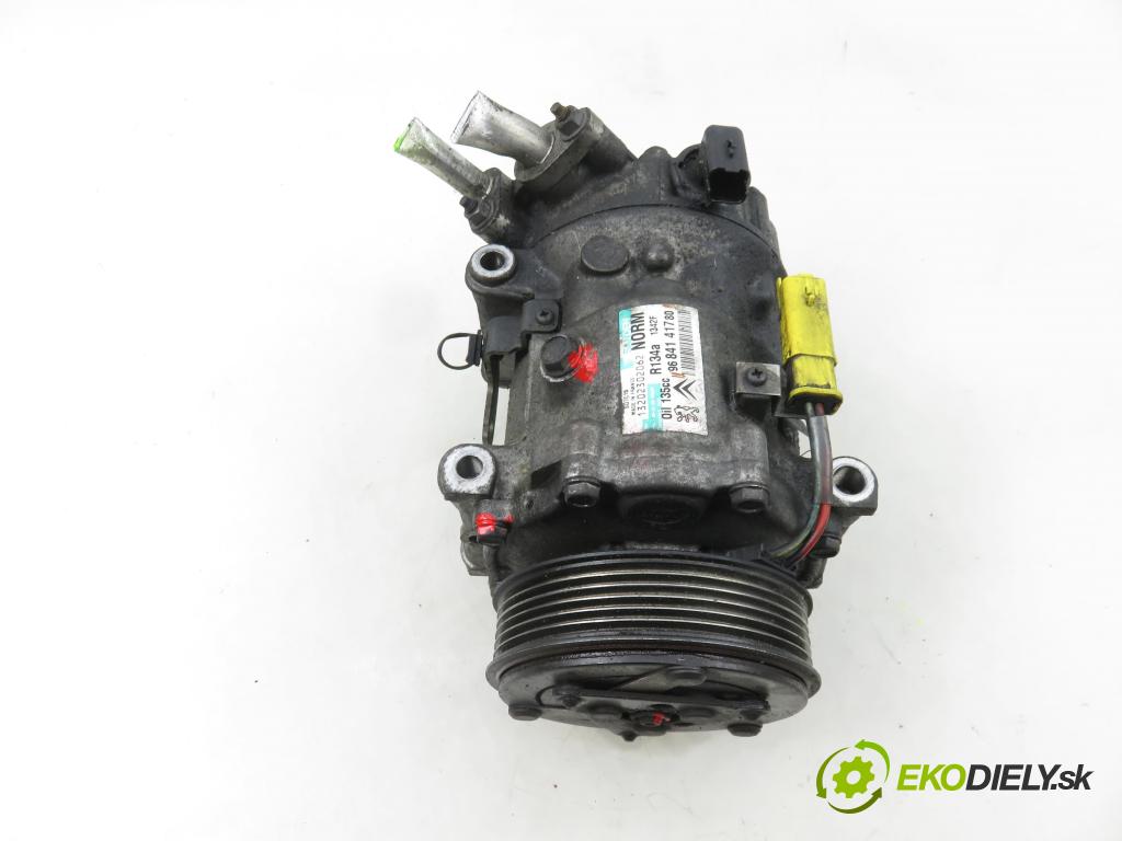 PEUGEOT 5008 (0U_, 0E_) MINIVAN 2010 110,00 2.0 HDi 150 / BlueHDi 150 - RHE (DW10CTED4) 1997,00 KOMPRESOR: klimatizácie 9684141780 (Kompresor klimatizácie)