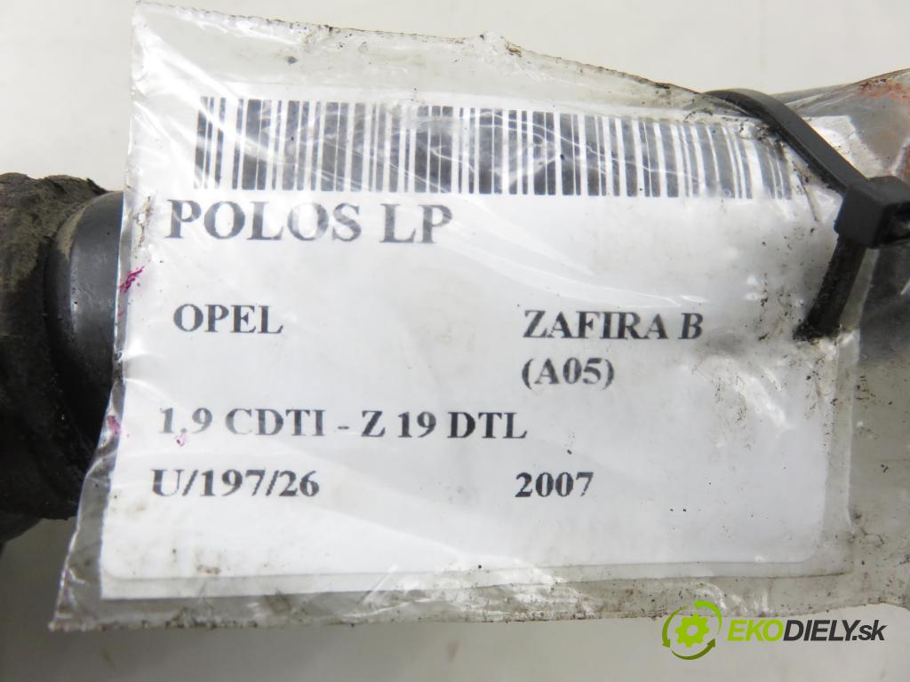 OPEL ZAFIRA B (A05) MINIVAN 2007 74,00 1.9 CDTI 8V 101 - Z 19 DTL 1910,00 Poloos LP