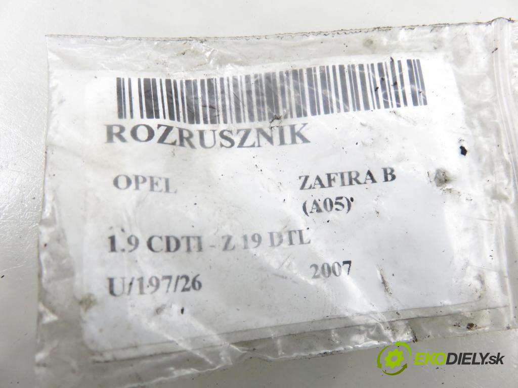 OPEL ZAFIRA B (A05) MINIVAN 2007 74,00 1.9 CDTI 8V 101 - Z 19 DTL 1910,00 Štartér S0186PR (Štartér)