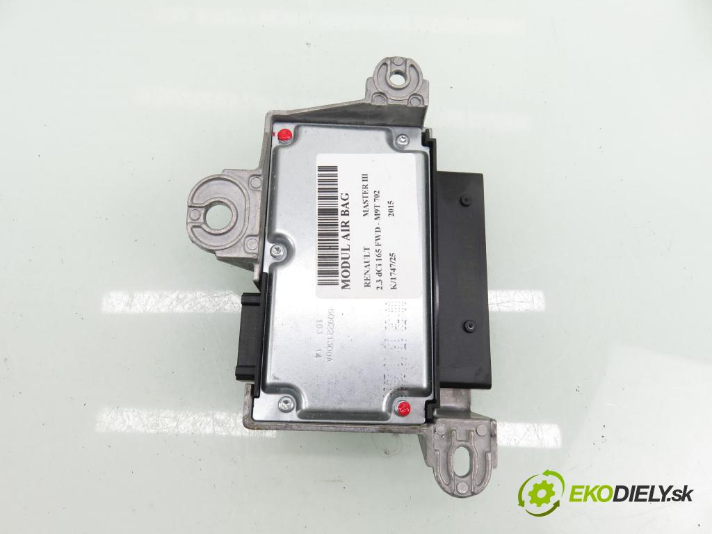 RENAULT MASTER III Platforma / podwozie (EV, HV, UV) KABINA/PLATFORMA 2015 120,00 2.3 dCi 165 FWD - M9T 702 2298,00 MODUL air BAG 8201448823 ; 611136500