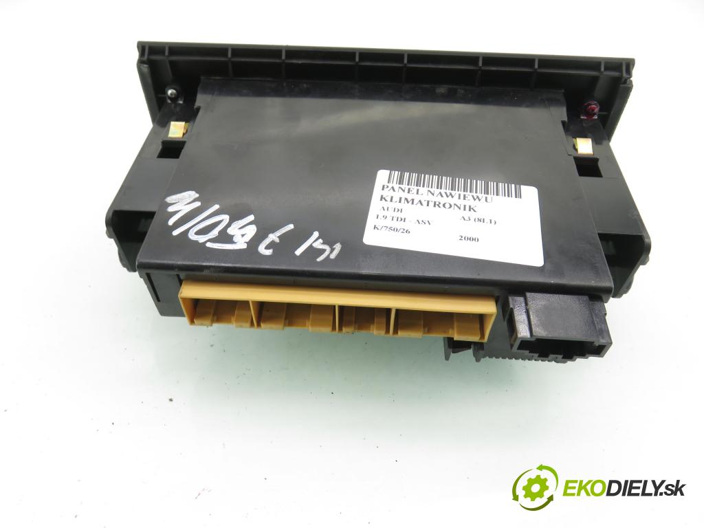 AUDI A3 (8L1) HB 2000 81,00 1.9 TDI - ASV 1896,00 Panel topení KLIMATRONIK 8L0820043H ; 5HB00818400