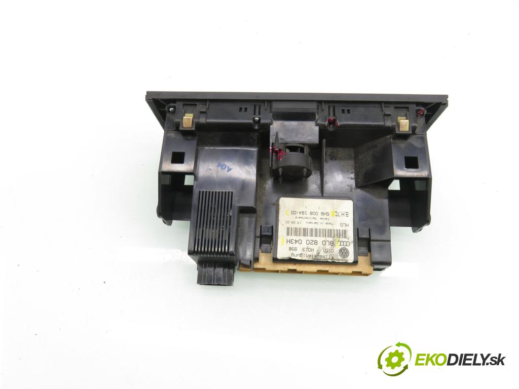 AUDI A3 (8L1) HB 2000 81,00 1.9 TDI - ASV 1896,00 Panel topení KLIMATRONIK 8L0820043H ; 5HB00818400