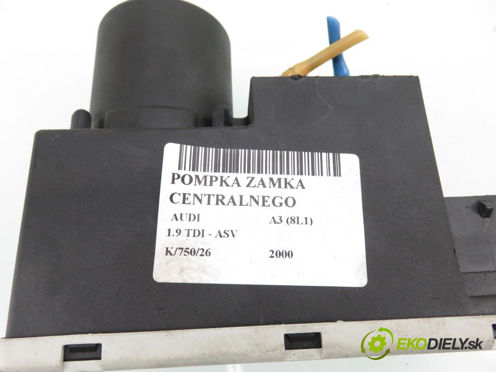 AUDI A3 (8L1) HB 2000 81,00 1.9 TDI - ASV 1896,00 pumpa zámku centrálneho 8D0862257C