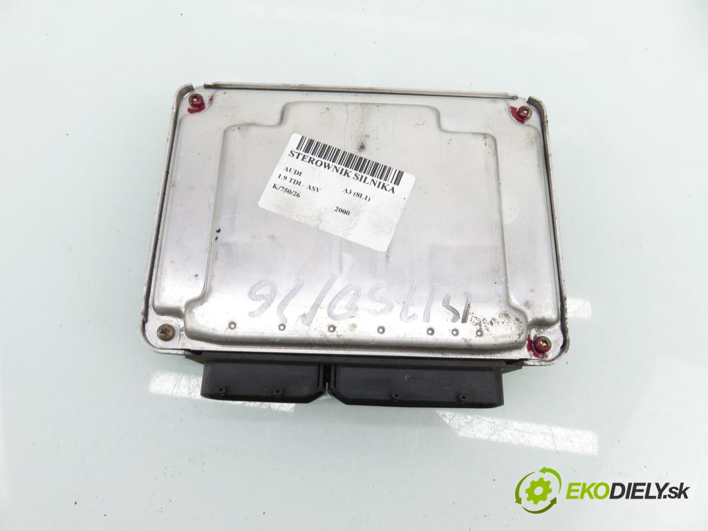 AUDI A3 (8L1) HB 2000 81,00 1.9 TDI - ASV 1896,00 Riadiaca jednotka Motor 038906012BB ; 0281010123