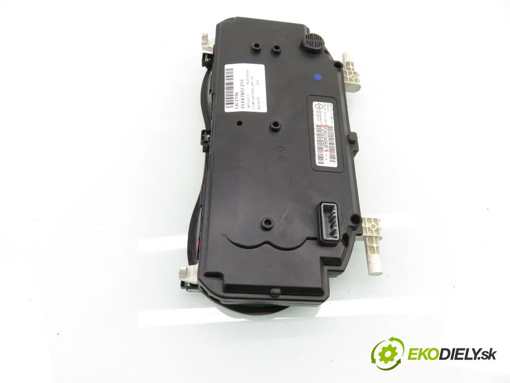 RENAULT MASTER III Platforma / podwozie (EV, HV, UV) KABINA/PLATFORMA 2015 120,00 2.3 dCi 165 FWD - M9T 702 2298,00 Prístrojovka elektrický P248104860R