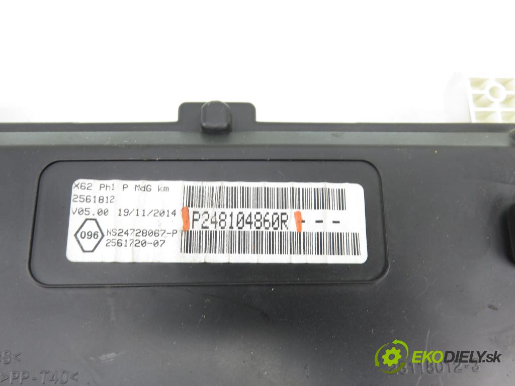 RENAULT MASTER III Platforma / podwozie (EV, HV, UV) KABINA/PLATFORMA 2015 120,00 2.3 dCi 165 FWD - M9T 702 2298,00 Prístrojovka elektrický P248104860R