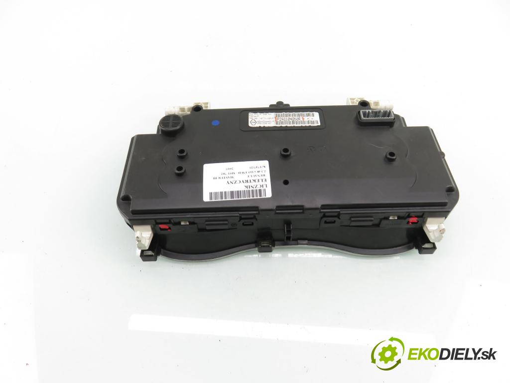 RENAULT MASTER III Platforma / podwozie (EV, HV, UV) KABINA/PLATFORMA 2015 120,00 2.3 dCi 165 FWD - M9T 702 2298,00 Prístrojovka elektrický P248104860R