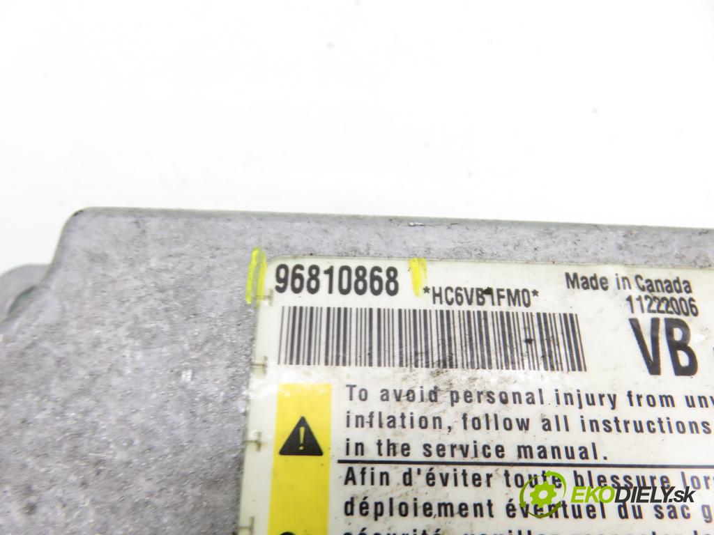 OPEL ANTARA A (L07) SUV 2007 167,00 3.2 V6 - Z 32 SEE 3195,00 MODUL air BAG 96810868