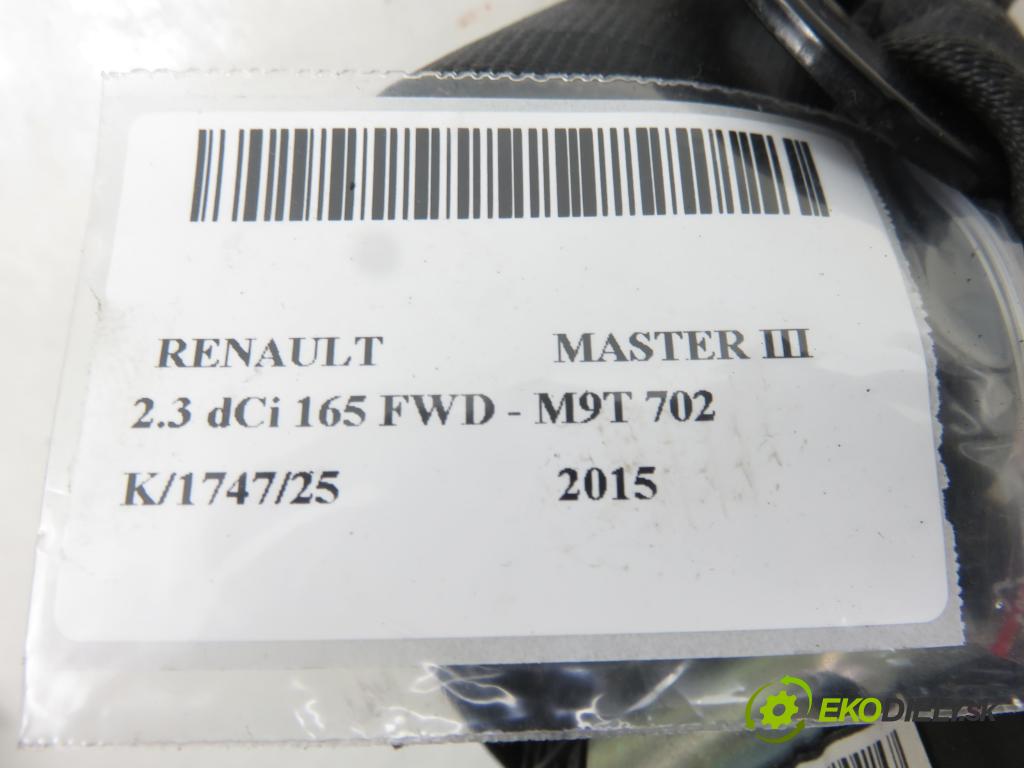 RENAULT MASTER III Platforma / podwozie (EV, HV, UV) KABINA/PLATFORMA 2015 120,00 2.3 dCi 165 FWD - M9T 702 2298,00 držák BEZPEČNOST PP 868840019R