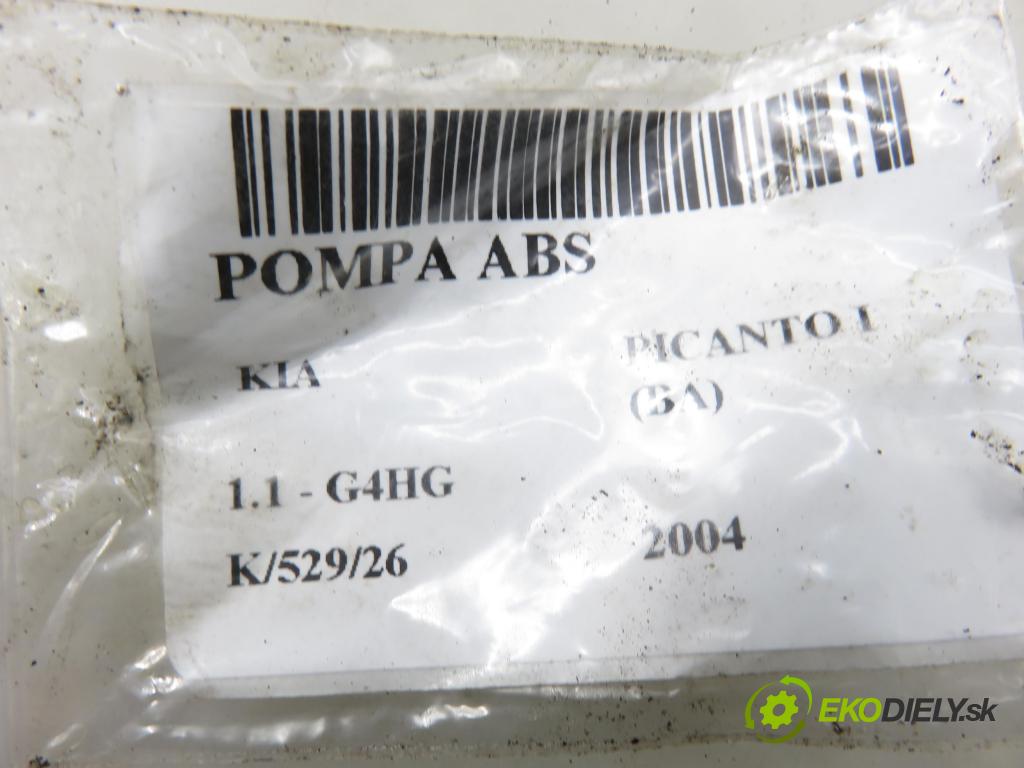 KIA PICANTO (BA) HB 2004 48,00 1.1 - G4HG 1086,00 pumpa ABS 5891007300 ; 5891007300 ; 5WY7401B (Pumpa ABS)