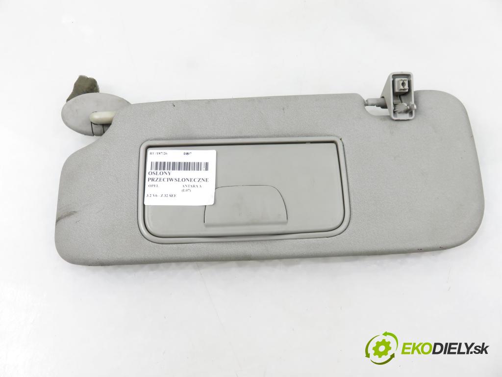 OPEL ANTARA A (L07) SUV 2007 167,00 3.2 V6 - Z 32 SEE 3195,00 kryty protislnečné