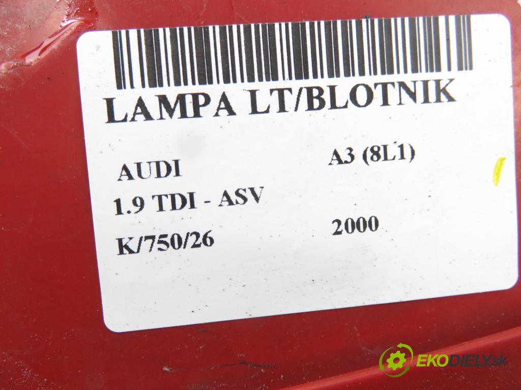 AUDI A3 (8L1) HB 2000 81,00 1.9 TDI - ASV 1896,00 Svetlo ľavé zadné 8L0945095B