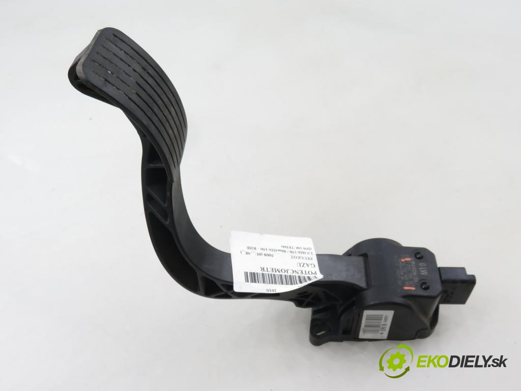 PEUGEOT 5008 (0U_, 0E_) MINIVAN 2010 110,00 2.0 HDi 150 / BlueHDi 150 - RHE (DW10CTED4) 1997,00 potenciometr plynového pedálu 0280755167 ; 9671416880 (Potenciometr plynového pedálu)
