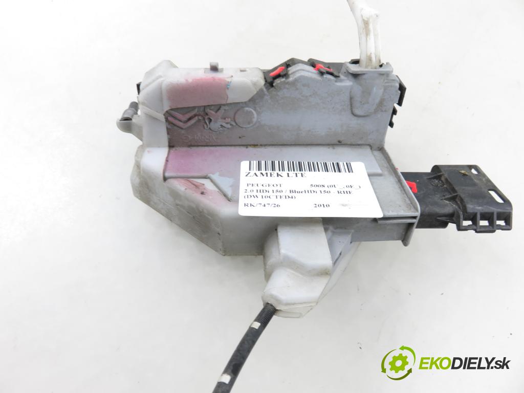 PEUGEOT 5008 (0U_, 0E_) MINIVAN 2010 110,00 2.0 HDi 150 / BlueHDi 150 - RHE (DW10CTED4) 1997,00 zámok 732302
