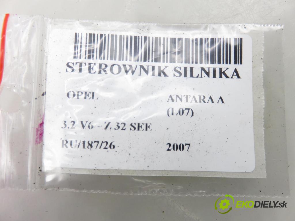 OPEL ANTARA A (L07) SUV 2007 167,00 3.2 V6 - Z 32 SEE 3195,00 řídící jednotka motora 92199073 ; 0261209107