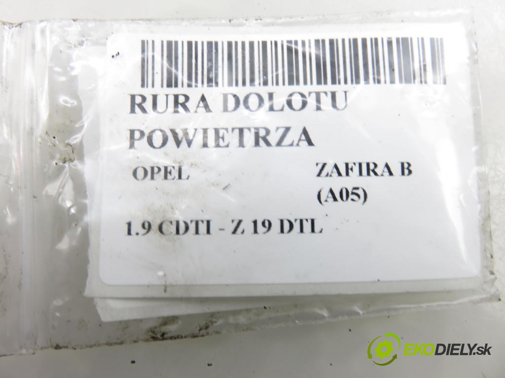 OPEL ZAFIRA B (A05) MINIVAN 2006 74,00 1.9 CDTI 8V 101 - Z 19 DTL 1910,00 Rúra prívodu vzduchu 55561910
