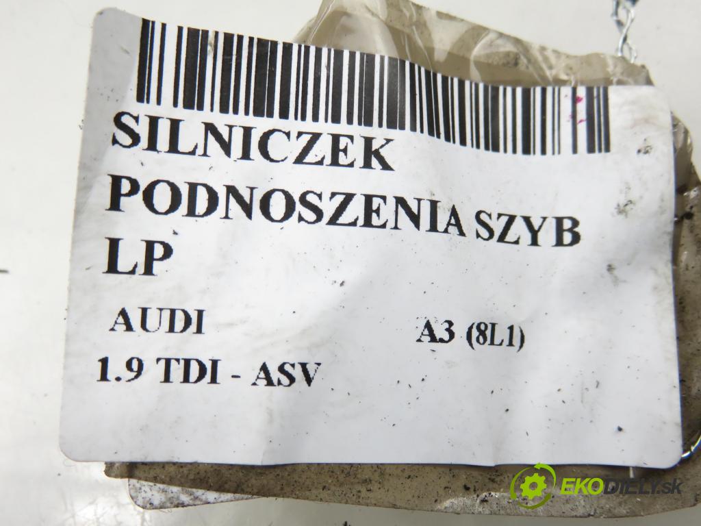 AUDI A3 (8L1) HB 2000 81,00 1.9 TDI - ASV 1896,00 Motorček sťahovania okien LP 8L3959801