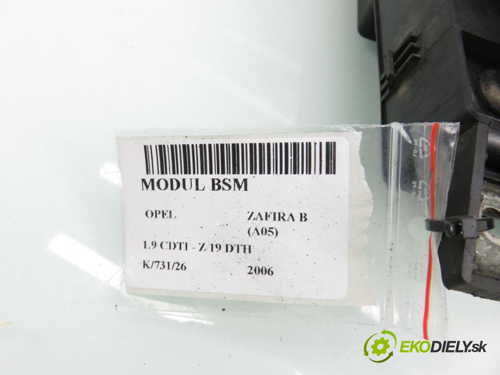 OPEL ZAFIRA B (A05) MINIVAN 2006 110,00 1.9 CDTI 150 - Z 19 DTH 1910,00 MODUL BSI 13206746GS ; 5DK00866852
