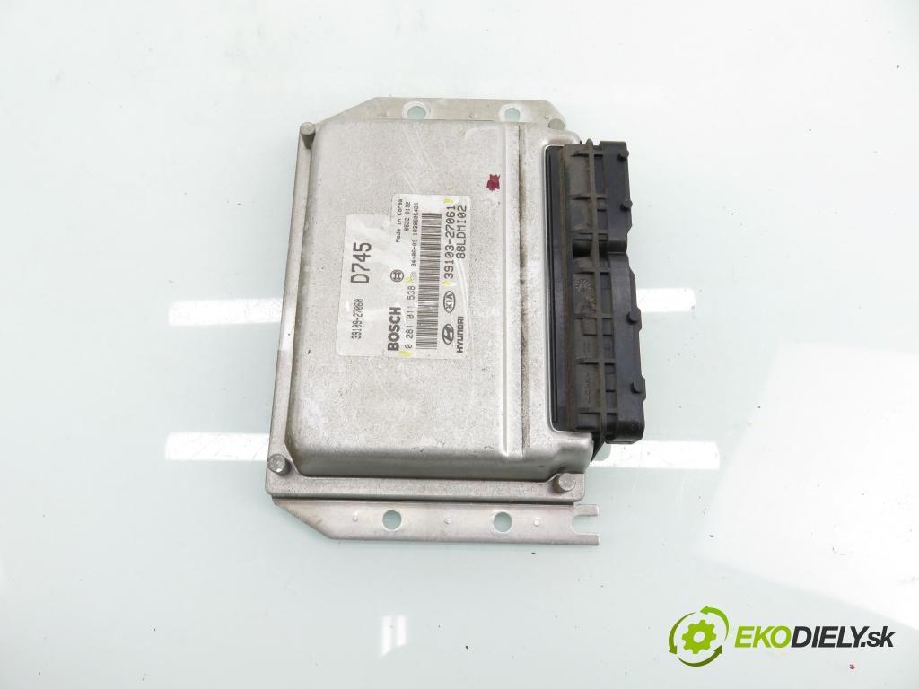KIA CERATO I liftback (LD) HB 2004 83,00 2.0 CRDi - D4EA 1991,00 Riadiaca jednotka Motor 3910327061 ; 0281011538
