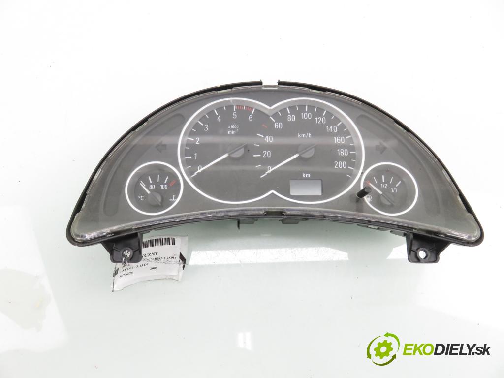 OPEL CORSA C (X01) HB 2005 51,00 1.3 CDTI - Z 13 DT 1248,00 prístrojovka elektrický 13173361WR