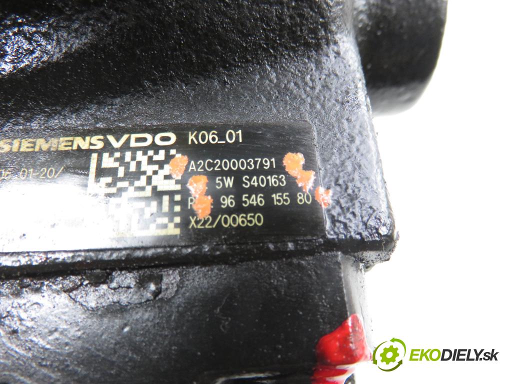 VOLVO V50 (MW) KOMBI 2006 100,00 2.0 D 136 - D 4204 T (PSA) 1997,00 pumpa vysokého TLAK: A2C20003791 ; 5WS40163 ; 9654615580