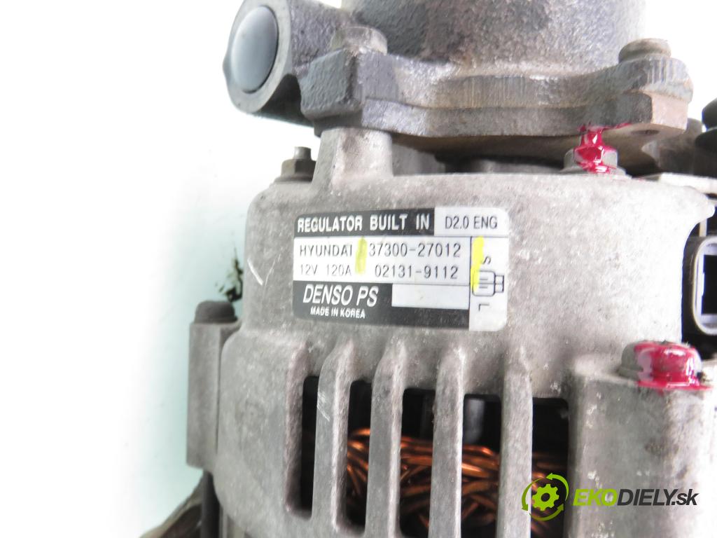 KIA CERATO I liftback (LD) HB 2004 83,00 2.0 CRDi - D4EA 1991,00 Alternátor 3730027012 ; 021319112 (Alternátor)