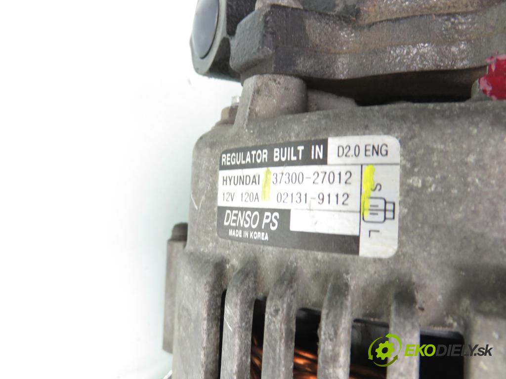 KIA CERATO I liftback (LD) HB 2004 83,00 2.0 CRDi - D4EA 1991,00 Alternátor 3730027012 ; 021319112 (Alternátor)