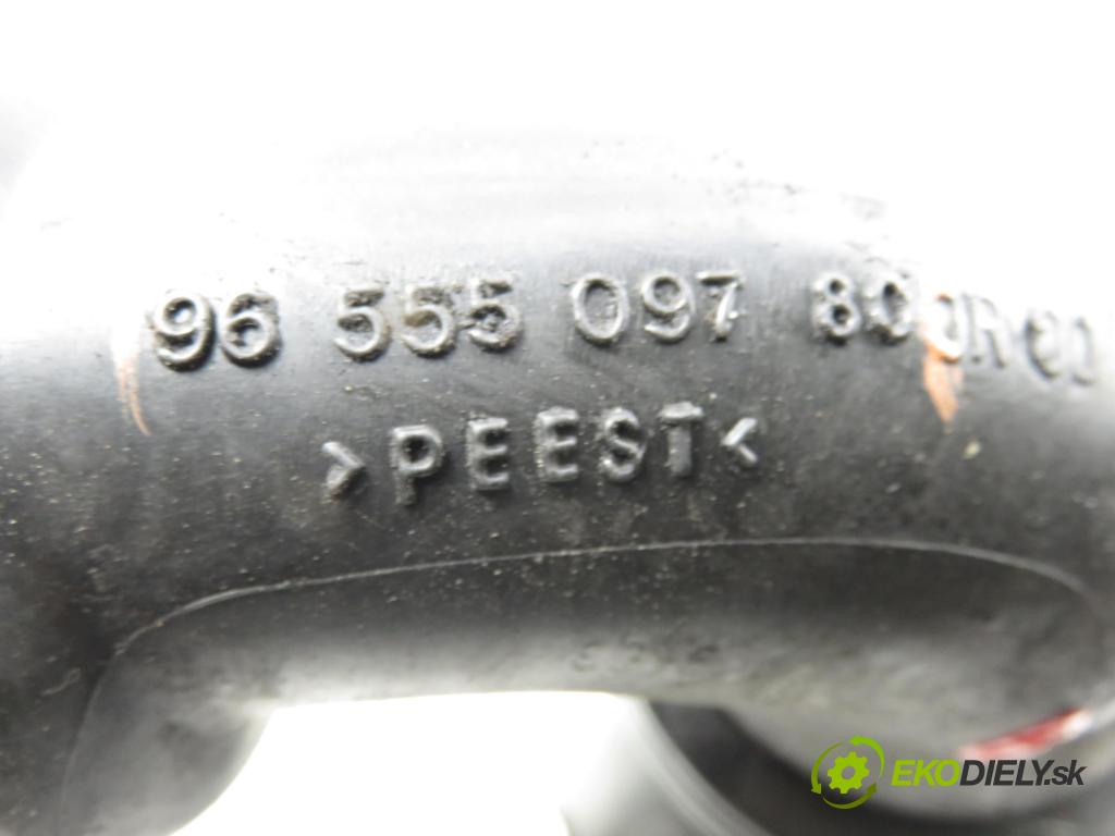 CITROEN XSARA PICASSO (N68) MINIVAN 2001 80,00 1.6 HDi 109 - 9HY (DV6TED4) 1560,00 Rúra prívodu vzduchu 9655509780
