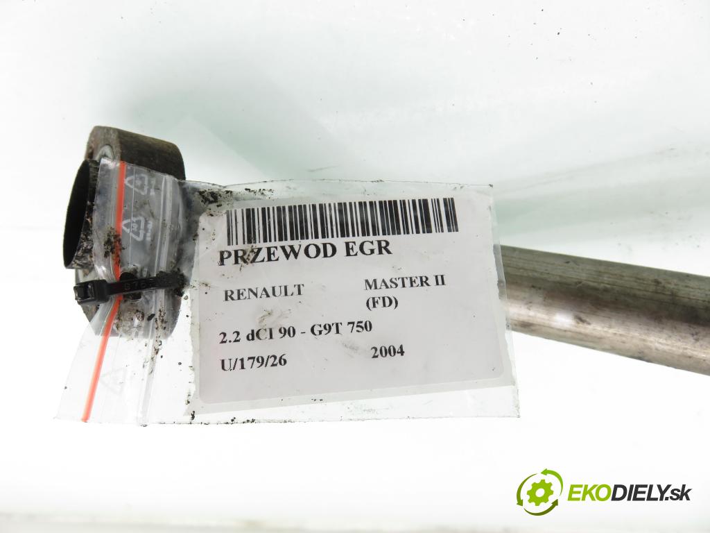 RENAULT MASTER II Skrzynia (FD) FURGON 2004 66,00 2.2 dCI 90 - G9T 750 2188,00 rúrka EGR 8200269649